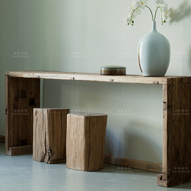product show/Ancient Age/ Solid wood furniutre/ Reclaimed elm wood/ Reclaimed wood